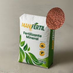 Fertilizante Cloreto de Potássio Vermelho 60% (KCl 60%) 25 Kg